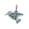 Genuine Sterling Silver Native American Bird Pendant NN20563